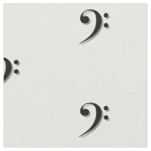 Tissu de clef basse par Leslie Harlow (Fermer)