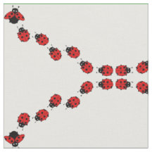 Tissu de coccinelle