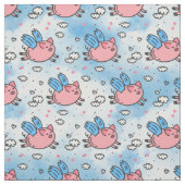 tissu de cochons volants (Échantillon)