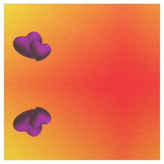 Tissu de coeur pourpre (Fermer)