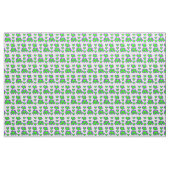 Tissu de coeur pourpre et vert (Yard)
