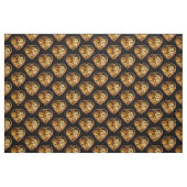 tissu de coeur steampunk (Fat Quarter)