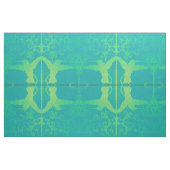 Tissu de colibris verts (Fat Quarter)
