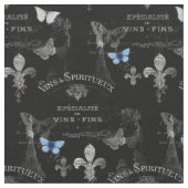 Tissu de collage de papillons de Toujours Paris (Fermer)