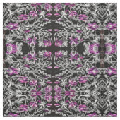 Tissu de colonne rose et noire (Échantillon)