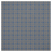 Tissu de concepteur d'or et de bleu raffiné (Échantillon)