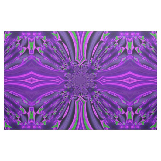 Tissu de conception à balayage violet (Yard)