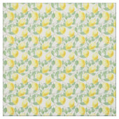 Tissu de conception citrons et Feuilles (Échantillon)