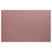 Tissu de conception de corvette rouge classique (Fat Quarter)