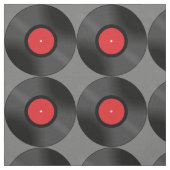 Tissu de conception de disque vinyle (Échantillon)