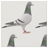 tissu de conception de pigeon (Fermer)