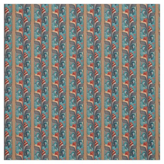 Tissu de conception de pôles Totem Nord-Ouest du P (Échantillon)