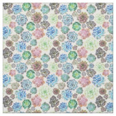 Tissu de conception de Succulents (Échantillon)