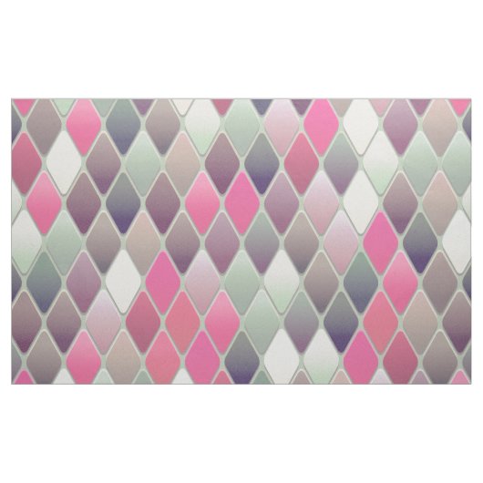 Tissu de conception géométrique, Twill de coton (l (Yard)