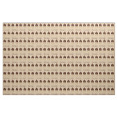 Tissu de cônes de crème glacée au chocolat personn (Yard)