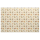 Tissu de coquillages vintages (Fat Quarter)