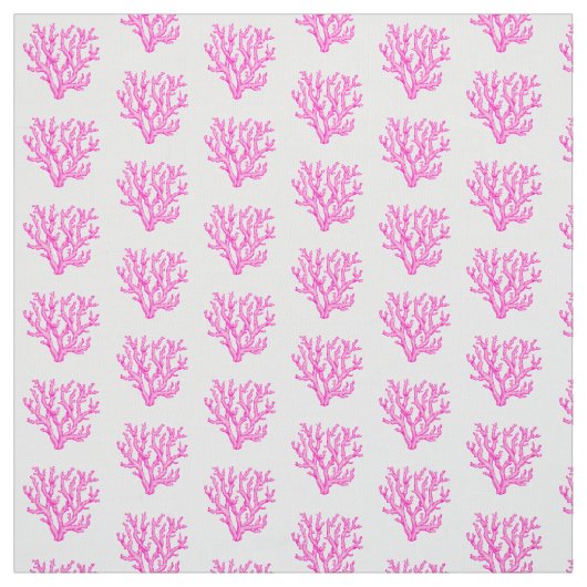 Tissu de corail de mer rose (Échantillon)
