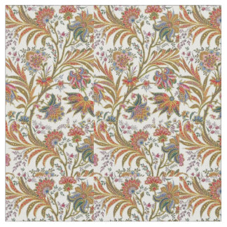 Tissu de coton à motif floral