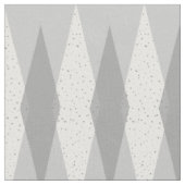 Tissu de coton à motifs de losanges gris moderne (Fermer)
