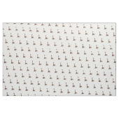 Tissu de coton africain de faune de girafe (Yard)