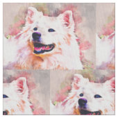 Tissu de coton américain Eskimo Dog Pima (fermé)