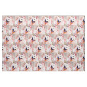 Tissu de coton américain Eskimo Dog Pima (Fat Quarter)