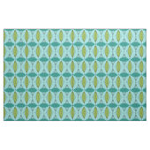 Tissu de coton atomique d'Ogee et de Starbursts (Yard)