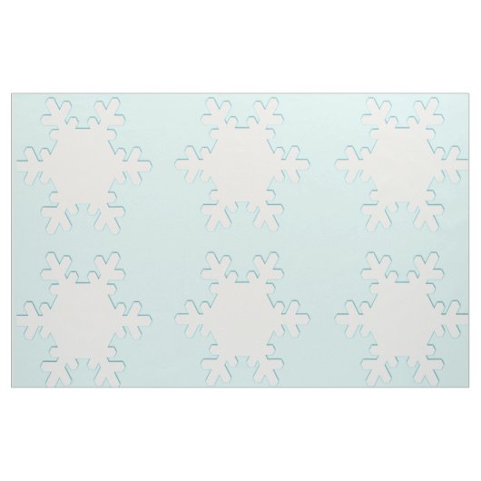 Tissu de coton combé de flocons de neige (Yard)