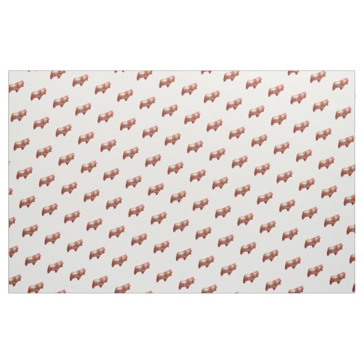 Tissu de coton Dala Horse (Yard)