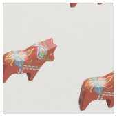 Tissu de coton Dala Horse (Fermer)