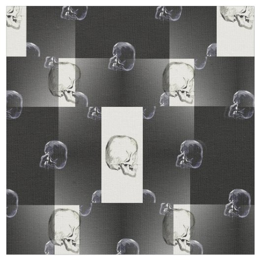 Tissu de coton de l'équipage de squelette (Fermer)