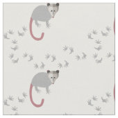 Tissu de coton d'opossum (Fermer)