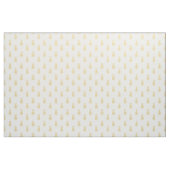 Tissu de coton d'or de motif d'ananas (Fat Quarter)