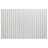 Tissu de coton imprimé, rayures grises et blanches (Yard)
