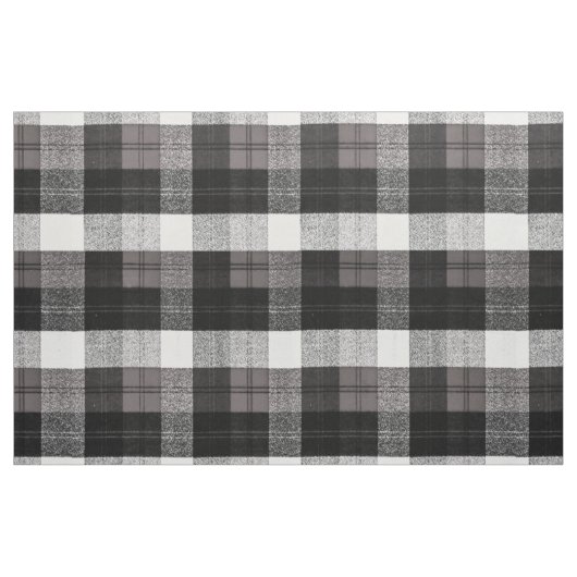 Tissu de coton large de 56 pouces Xmas Baffalo Pla (Yard)