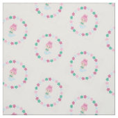 Tissu de coton mignon de sirène (Échantillon)