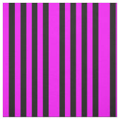 Tissu de coton peigné Magenta et noir (Échantillon)