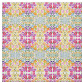 Tissu de coton peigné par jardin floral (Échantillon)