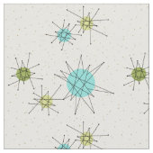 Tissu de coton peigné par Starbursts atomique (Fermer)