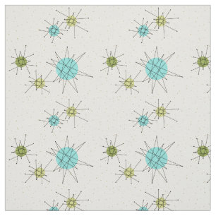 Tissu de coton peigné par Starbursts atomique