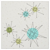 Tissu de coton peigné par Starbursts atomique (Échantillon)