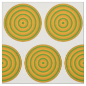 Tissu de coton peint avec conception circulaire (Échantillon)