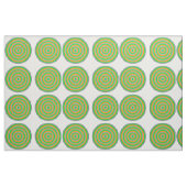 Tissu de coton peint avec conception circulaire (Fat Quarter)