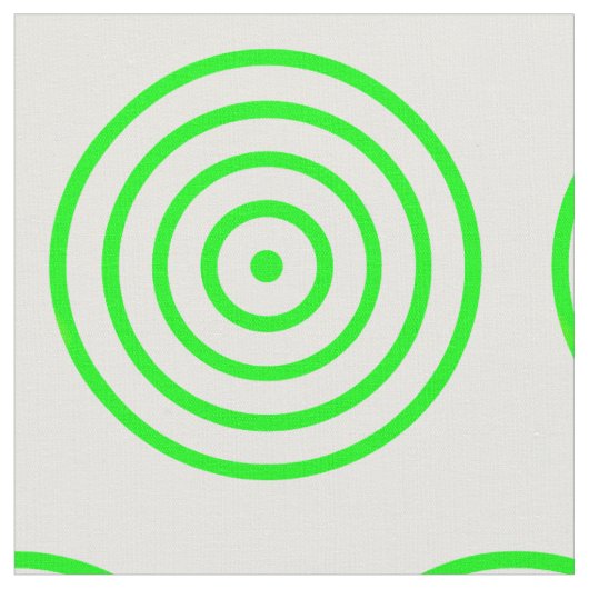 Tissu de coton peint avec conception circulaire (Fermer)