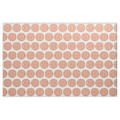 Tissu de coton peint avec conception circulaire (Yard)