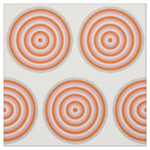 Tissu de coton peint avec conception circulaire (Échantillon)