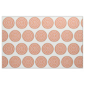 Tissu de coton peint avec conception circulaire (Fat Quarter)