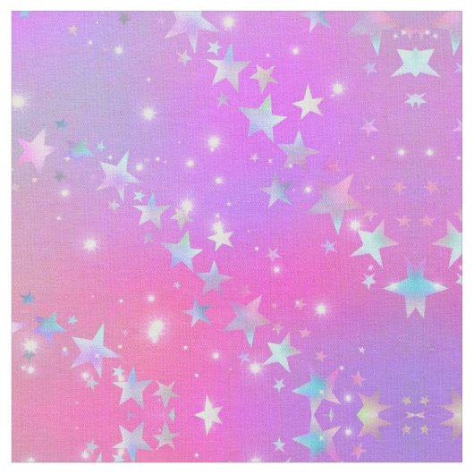 Tissu de coton peint de ciel rose (Fermer)