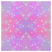 Tissu de coton peint de ciel rose (Échantillon)