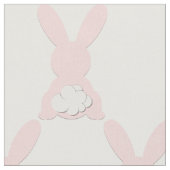 Tissu de coton rose de lapin (Fermer)